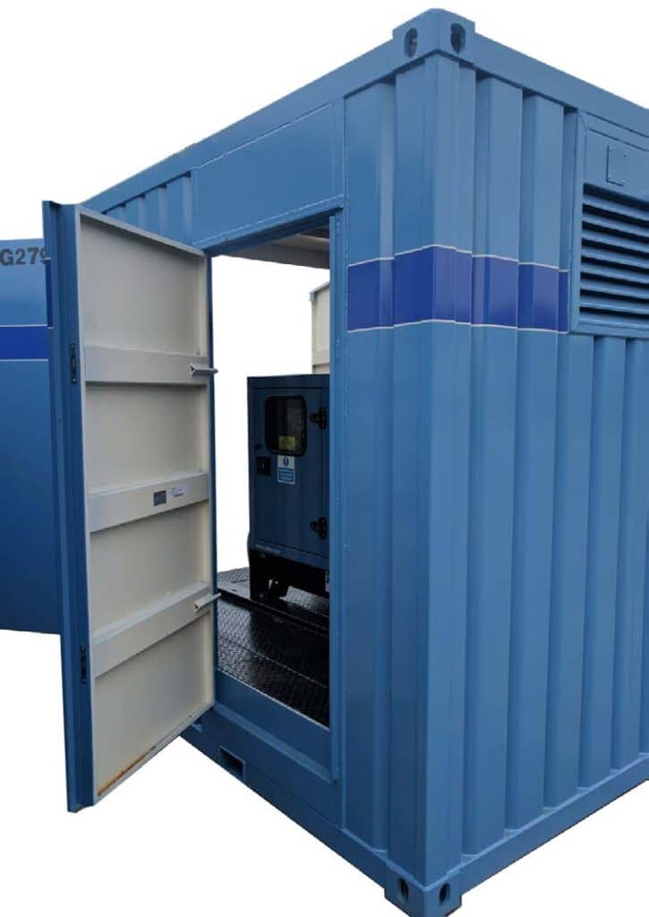 Containerised J110 110kVA Kohler-SDMO Generator for Hire